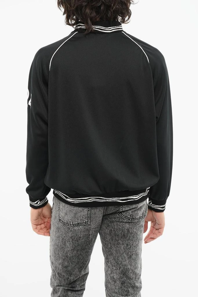 424 Jersey Zip-up Sweatshirt with Logo Print 2