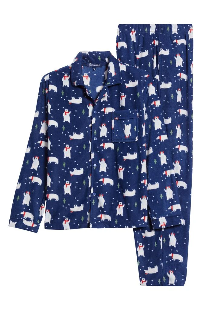 SLEEPHERO Polar Bear Fleece Pajamas 6