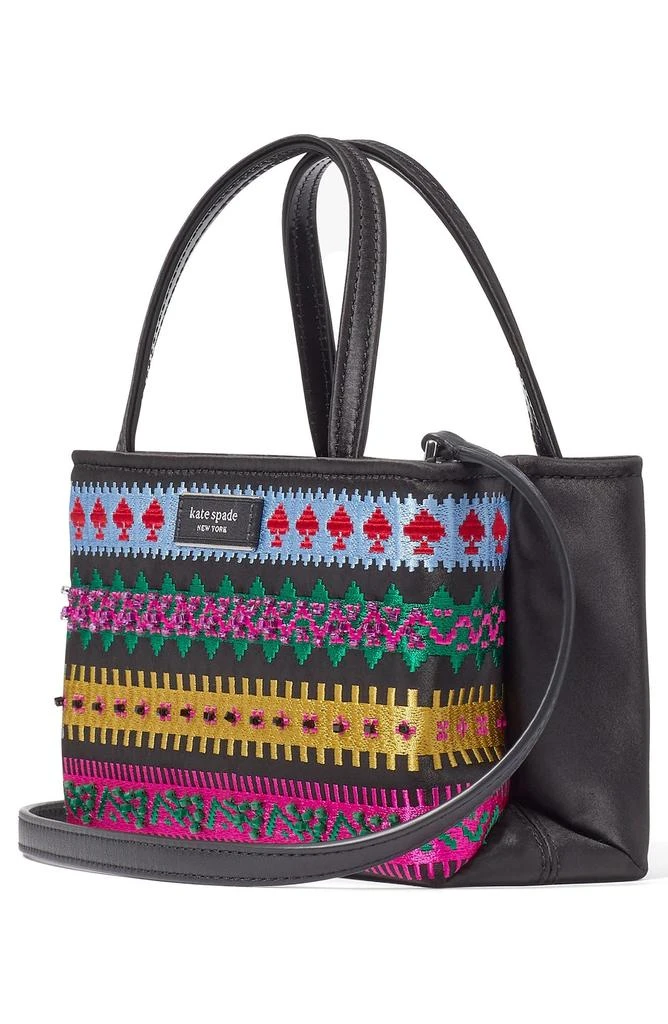 Kate Spade sam icon carnival fairisle embroidered crossbody bag 3