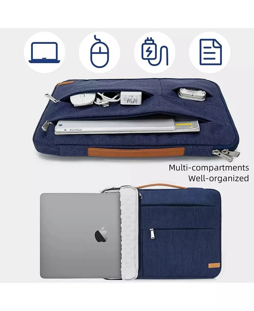 Acer 14 inch Laptop Sleeve Bag, Slim Shockproof Handbag, Computer Carrying Case Cover Compatible with MacBook Air/Pro,Asus Dell HP Blue 4