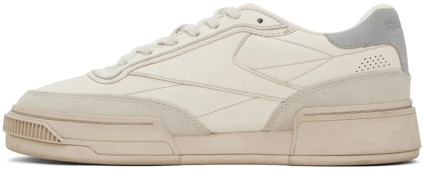 Reebok Off-White & Gray Club C LTD Sneakers 3