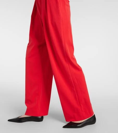Staud Luisa pleated wide-leg pants 5