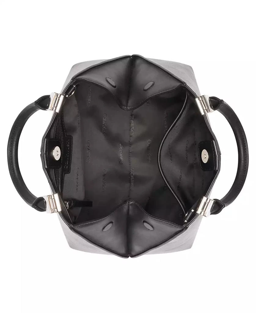 Calvin Klein Granite Convertible Satchel with Magnetic Snap 5