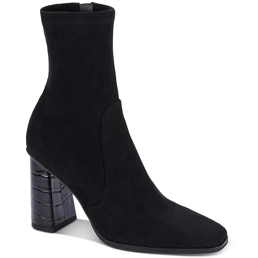 Dolce Vita Petya Womens Square Toe Embossed Heel Mid-Calf Boots 2