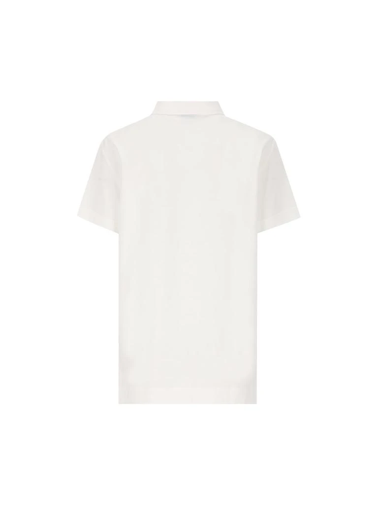 Burberry Burberry Kids Logo Embroidered Short Sleeved Polo Shirt 2