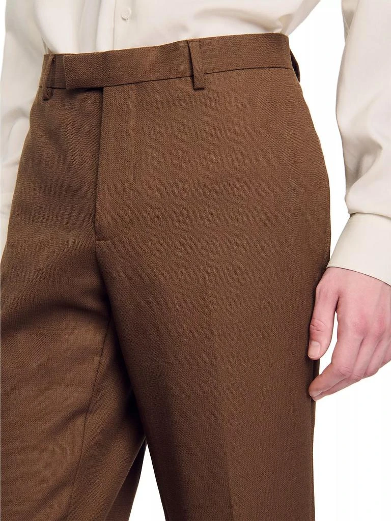 Sandro Wool Suit Trousers 5