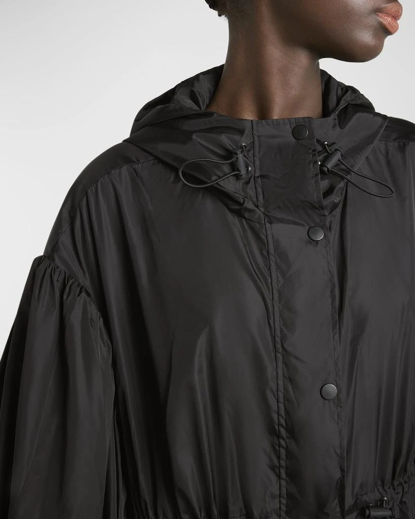 Simone Rocha Puff-Sleeve Hooded Trapeze Parka Jacket 7