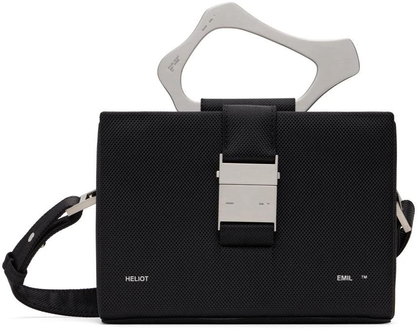 Heliot Emil Black Solely Box Bag 1