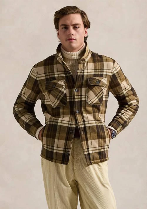 Ralph Lauren Ralph Lauren Plaid Fleece Shirt Jacket 1