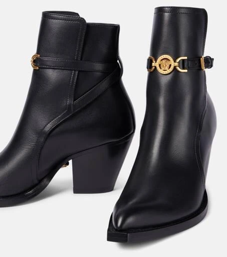 Versace Medusa '95 leather ankle boots 6