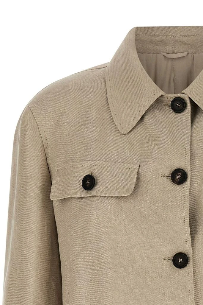 Brunello Cucinelli Brunello Cucinelli Buttoned Shirt Blazer 3