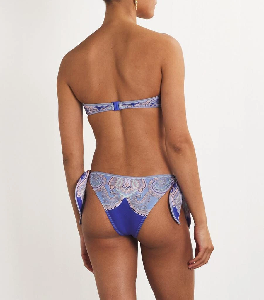 Zimmermann Bandeau Scarf-Tie Maxine Bikini 3