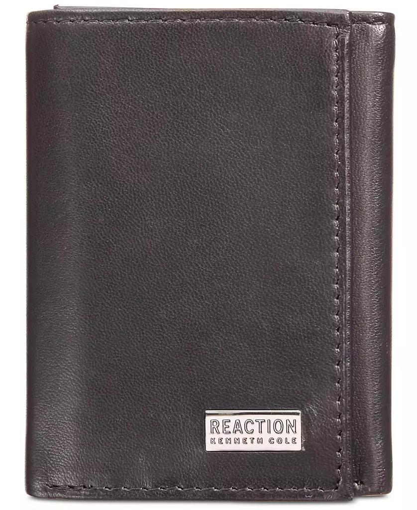 Kenneth Cole Men's Nappa Leather Extra-Capacity Tri-Fold Wallet
