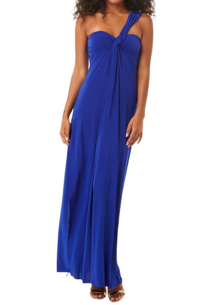 MISA Thora Dress In Blue 1