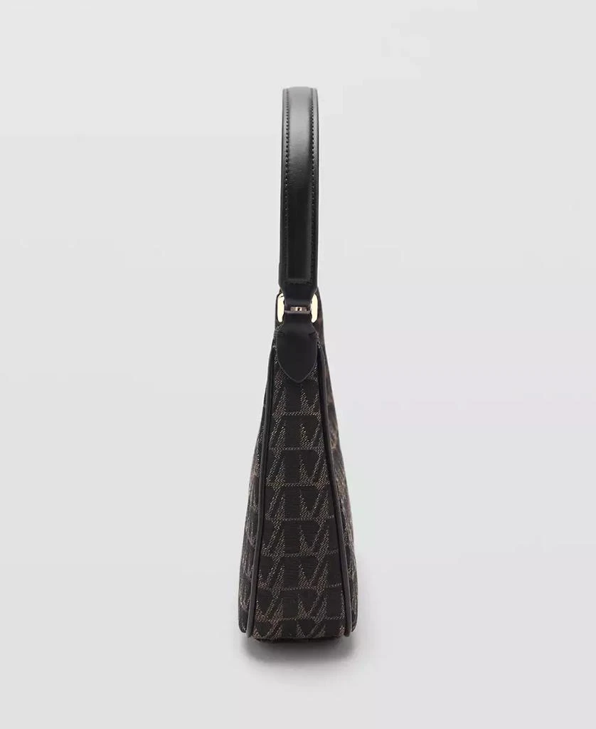 Mango Women's Printed Logo Shoulder Bag 4