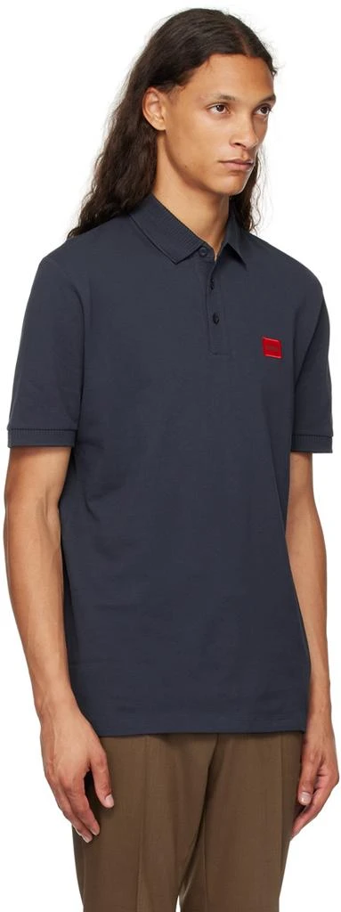 Hugo Boss Navy Slim-Fit Polo 2
