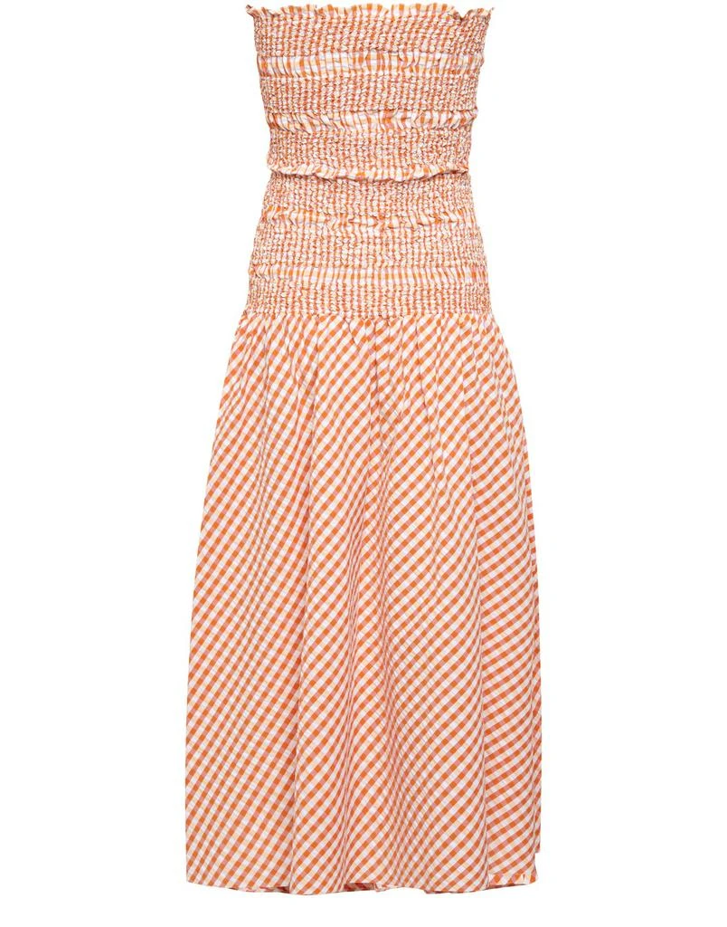 Kenzo Bustier smocked dress 3