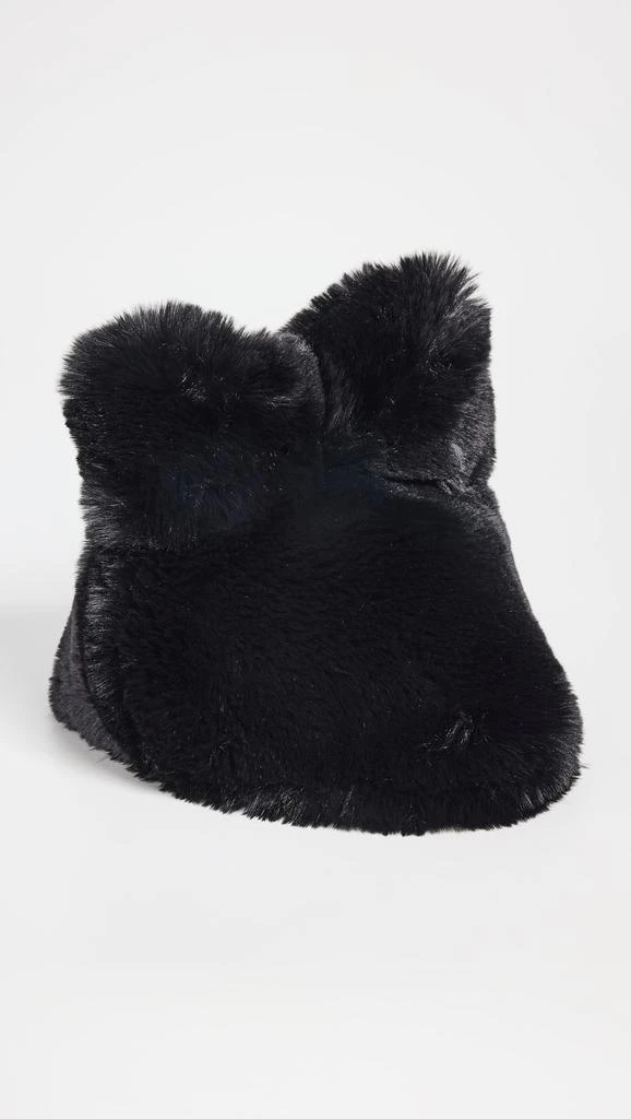 Acne Studios Fluffy Faux Fur Bow Hat 2
