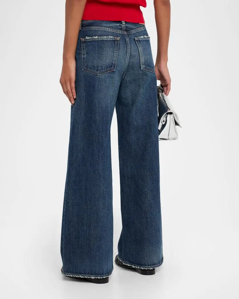 MOUSSY VINTAGE McDavid Wide Straight Jeans 3