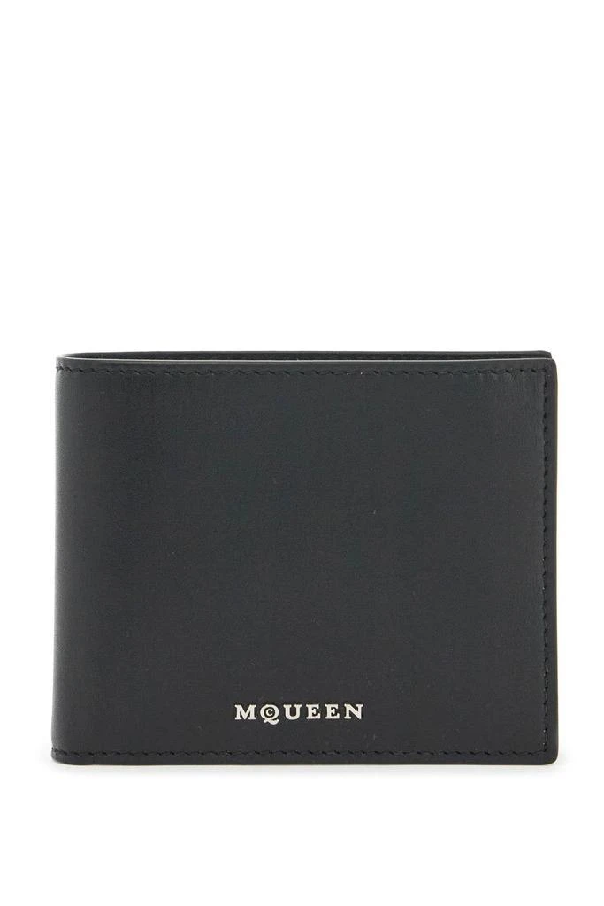 Alexander McQueen Alexander Mcqueen Men's Leather Bifold Wallet With 1