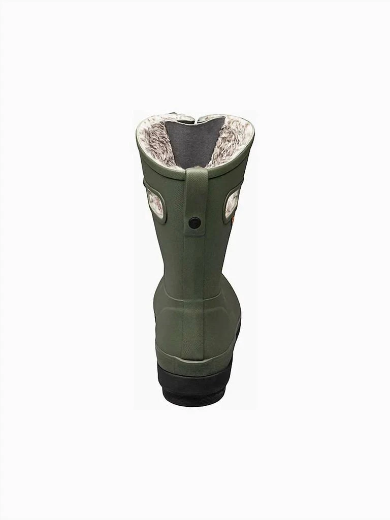 Bogs Women's Plush Lined Amanda Boots In Dark Green 2