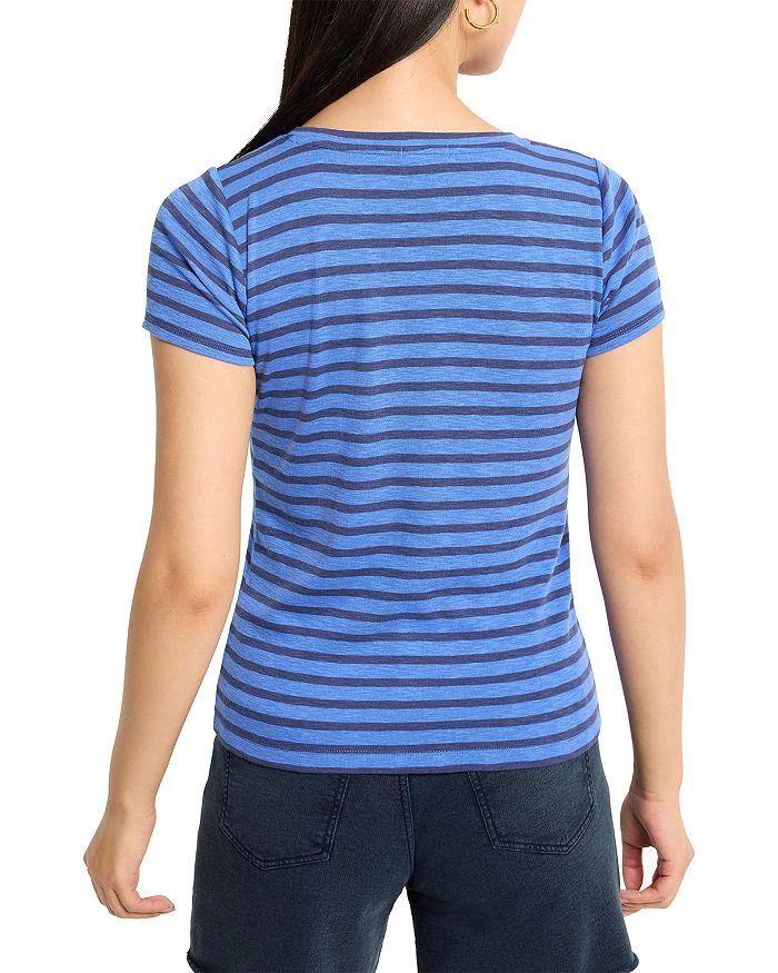 NZT BY NIC+ZOE Scoop Neck Stripe Tee 2