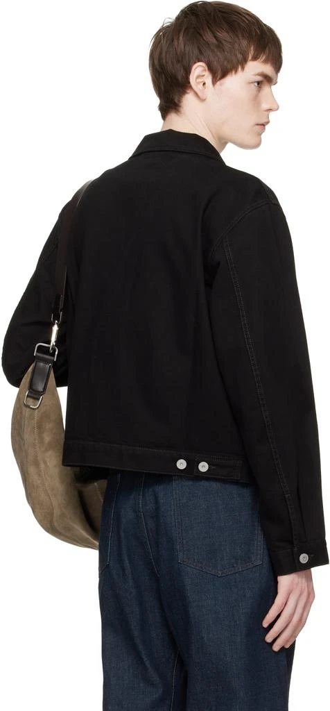 Lemaire Black Trucker Denim Jacket 3
