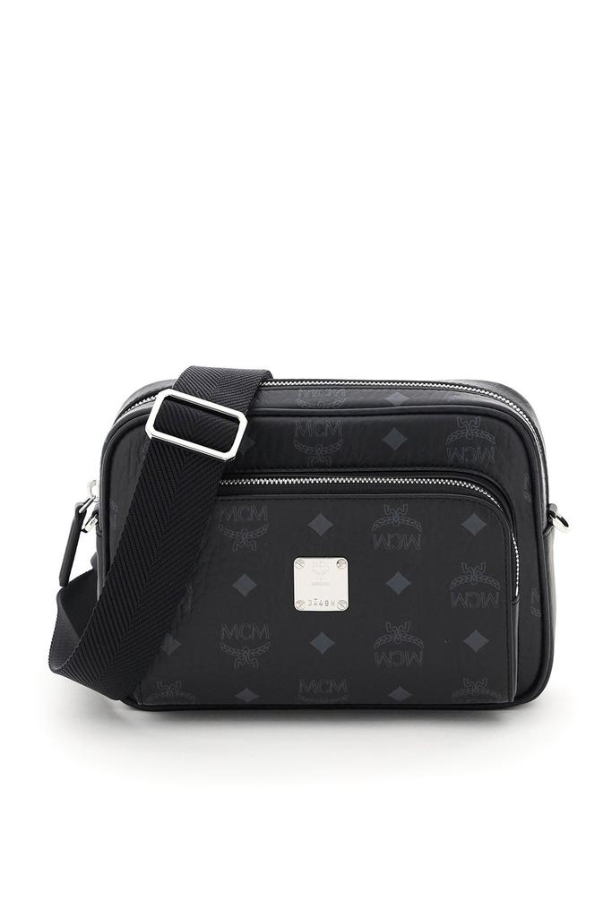 MCM MCM Aren Visetos Print Zipped Crossbody Bag - Crossbody