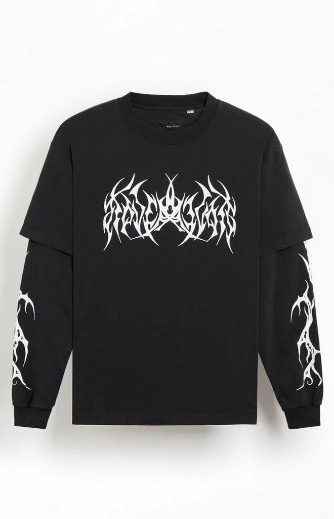 PacSun Cyber 2fer Long Sleeve T-Shirt 1