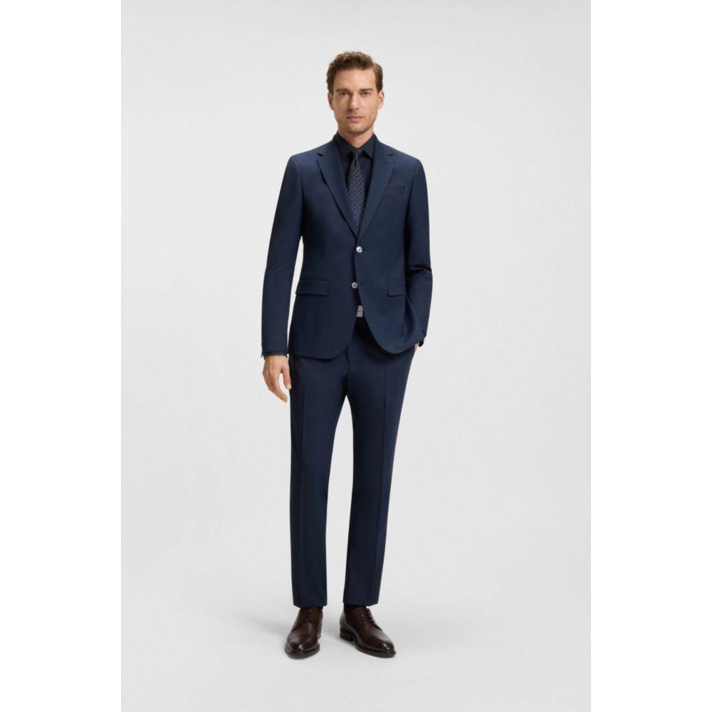 Hugo Boss Leather Derby shoes with cap toe