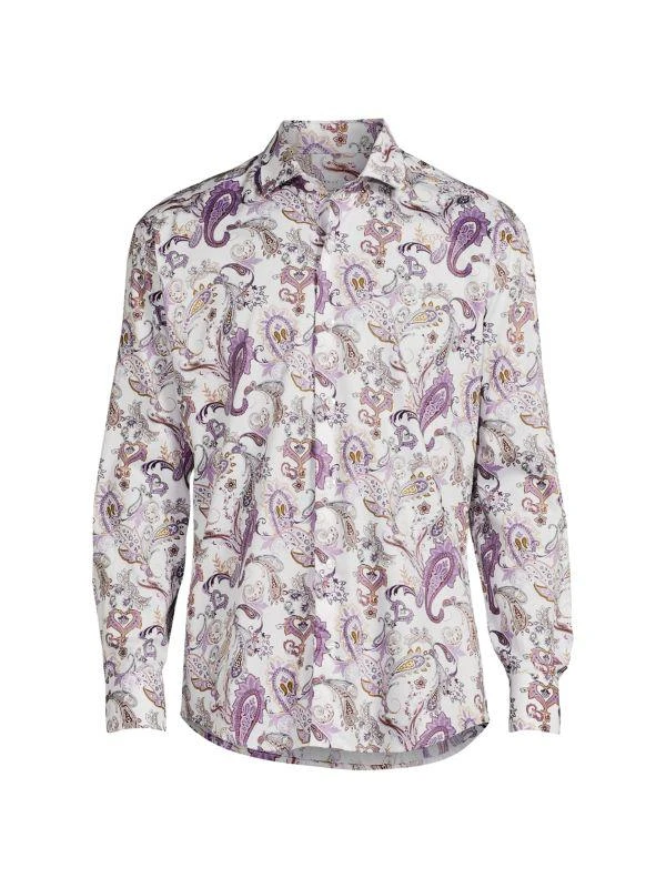 Bertigo Standard Fit Paisley Print Shirt 3