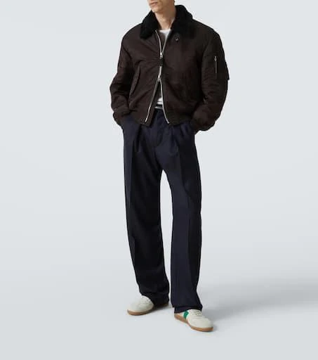 Tom Ford Suede-trimmed leather sneakers 2