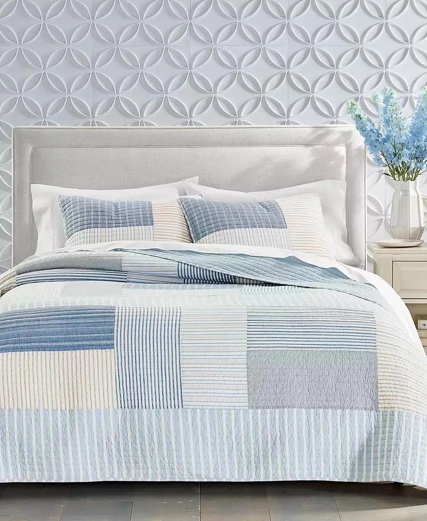 Charter Club Seaside Patchwork 2-Pc. Quilt Set, Twin, Exclusively at Macy
s