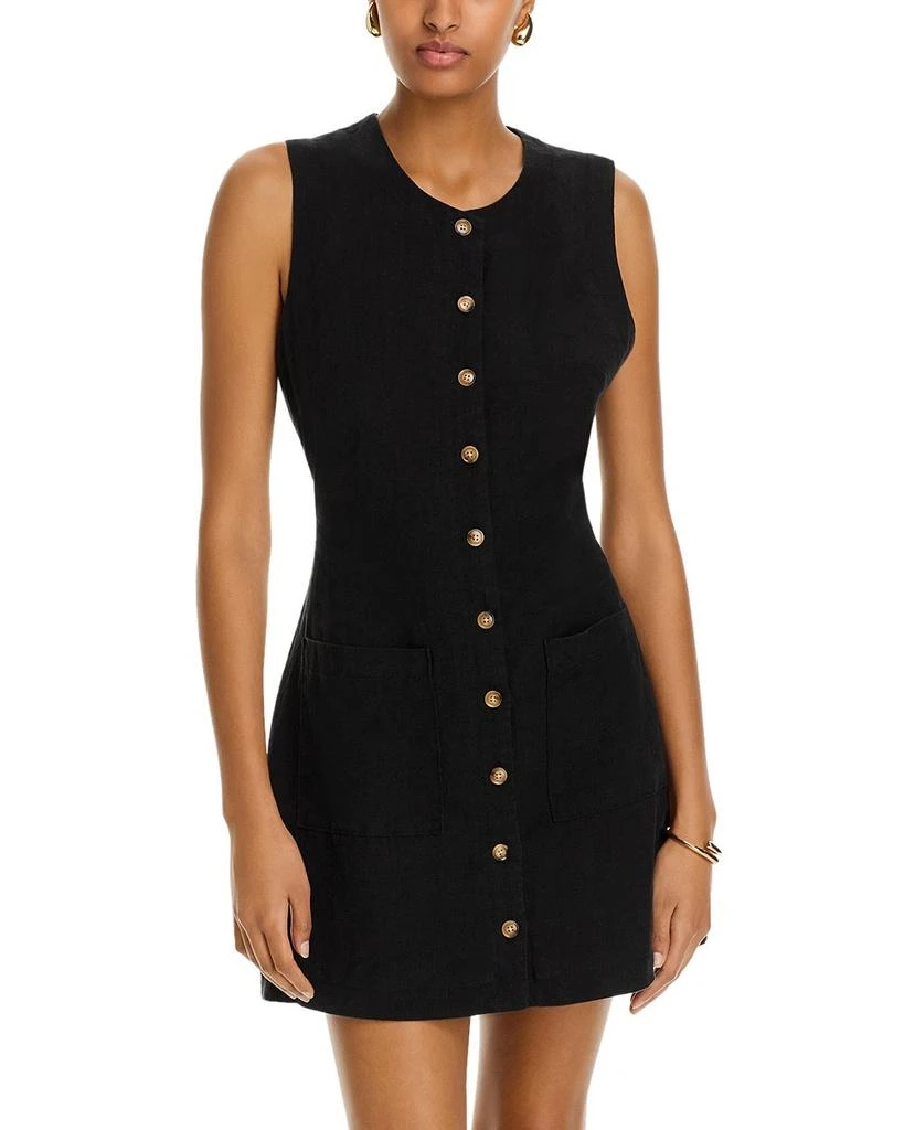 Blank NYC City Nights Linen Dress 1