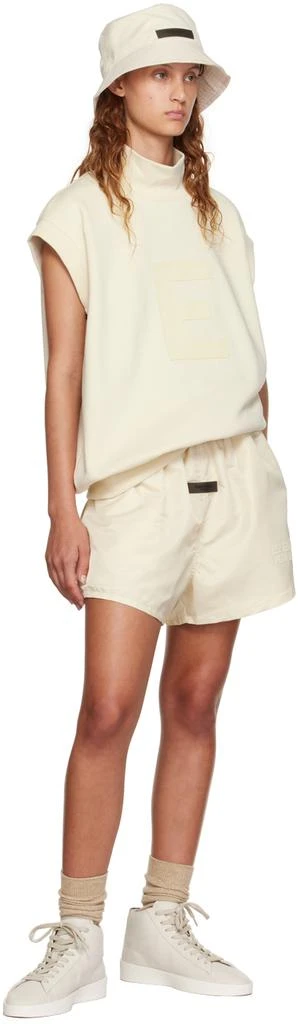 Fear of God ESSENTIALS Off-White Nylon Shorts 4