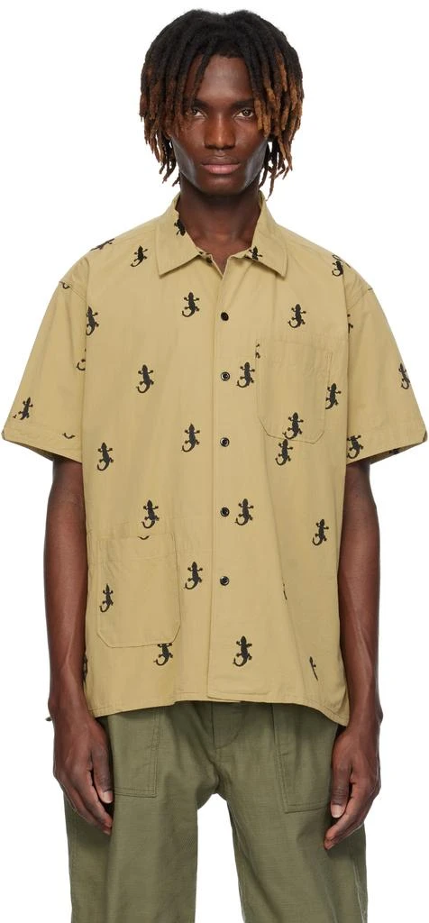 Engineered Garments Khaki Camp Shirt 1
