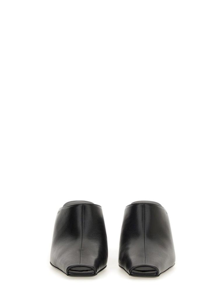 Courrèges Leather Mules For - Wedge Sandals - BeyondStyle
