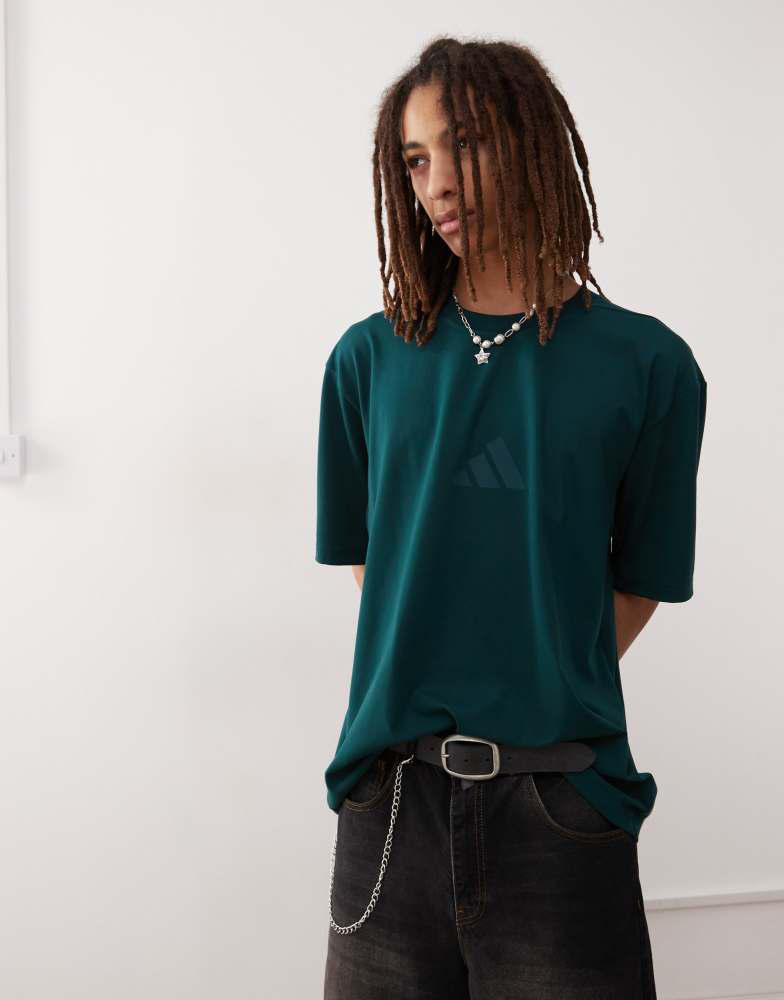 Adidas adidas Sportswear Z.N.E. t-shirt in green