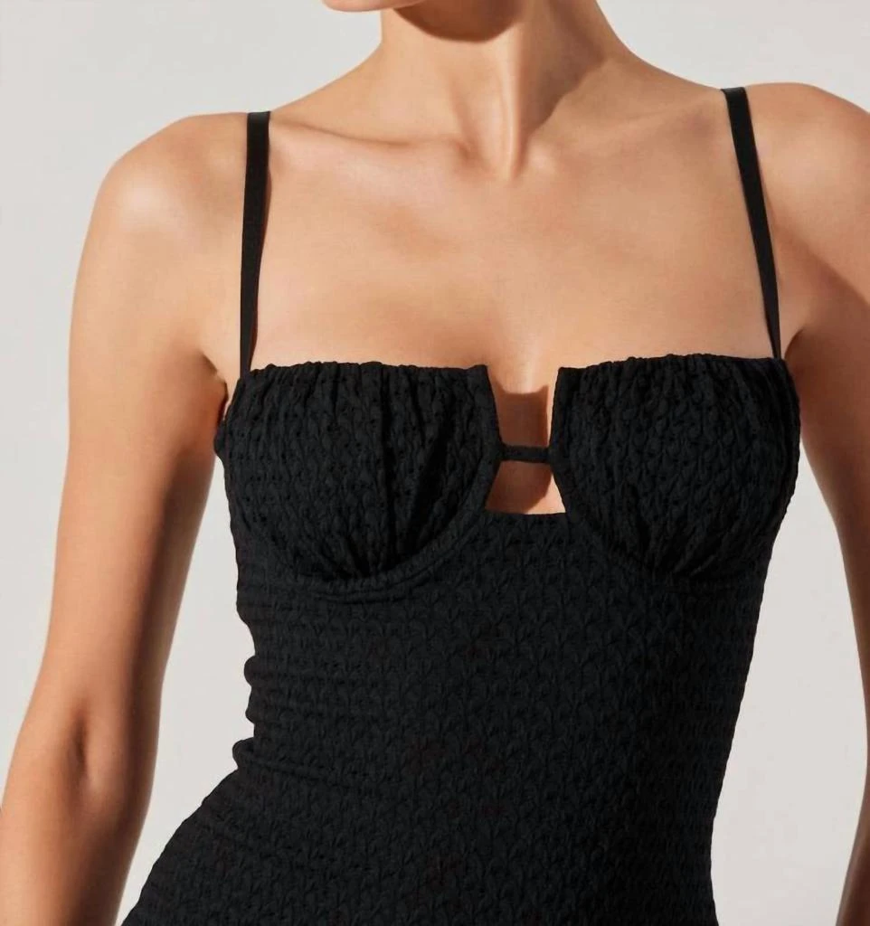 Astr - Jayde Midi Dress  On Sale Now with Up to 71% Off | Discover  Exclusive Deals & Savings at BeyondStyle  Authentic ASTR women > dresses >  midi|1537932183|black|clothing|dresses|midi|nylon-blend|textured|women with  Limited-Time