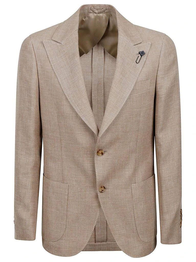 LARDINI Lardini Single-Breasted Tailored Blazer 1
