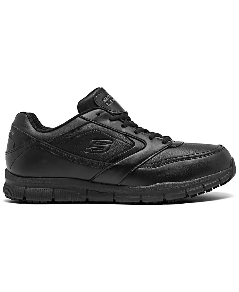 SKECHERS Men's Work Relaxed Fit- Nampa Slip Resistant Work Casual Sneakers from Finish Line