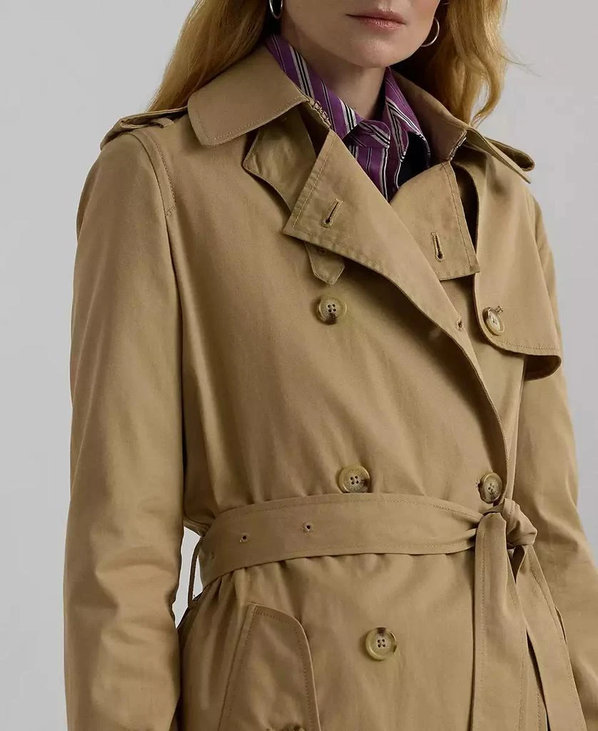 Ralph Lauren Women's Double-Breasted Trench Coat 4