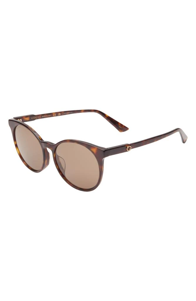 Gucci Oval Women\'s 56mm Sunglasses Gucci Mini Running Oval Sunglasses, 56mm | Bloomingdale main image 3