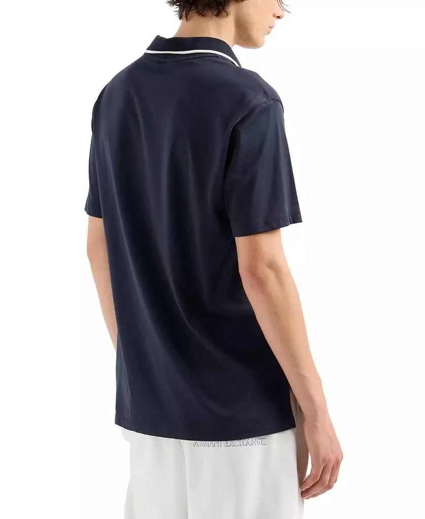 Armani Exchange Men's Tipped Collar Polo Shirt 2