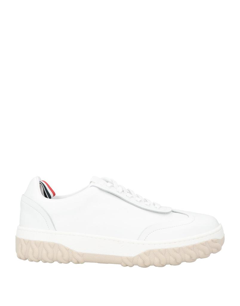 スニーカー Thom Browne FRAYED CANVAS CABLE KNIT SOLE FIELD Sneakers Thom Browne Thom browne frayed canvas cable knit sole field