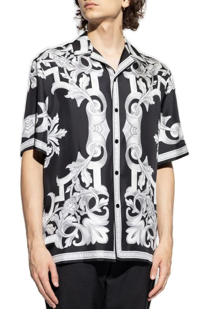 Versace Versace Pattern-Printed Short-Sleeved Shirt 2