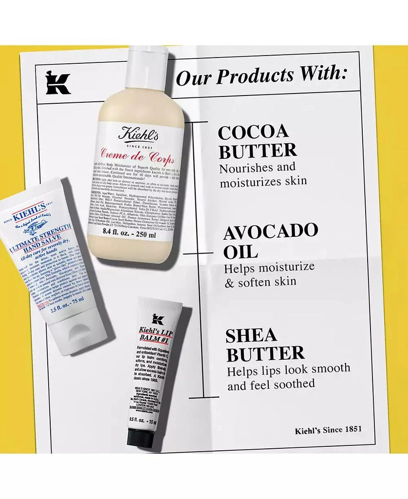 Kiehl
s 3-Pc. Complete Body Care Moisturizer and Lip Balm Set 2