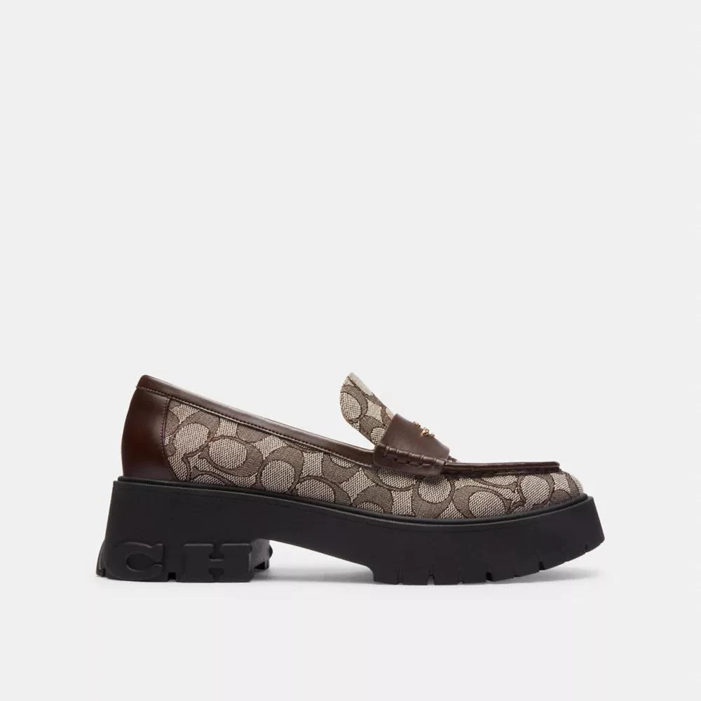 Coach Ruthie Loafer In Signature Jacquard 1