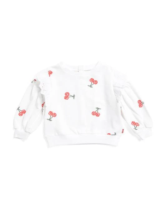 Levi
s Infant Girls Cherry Printed Sweatshirt