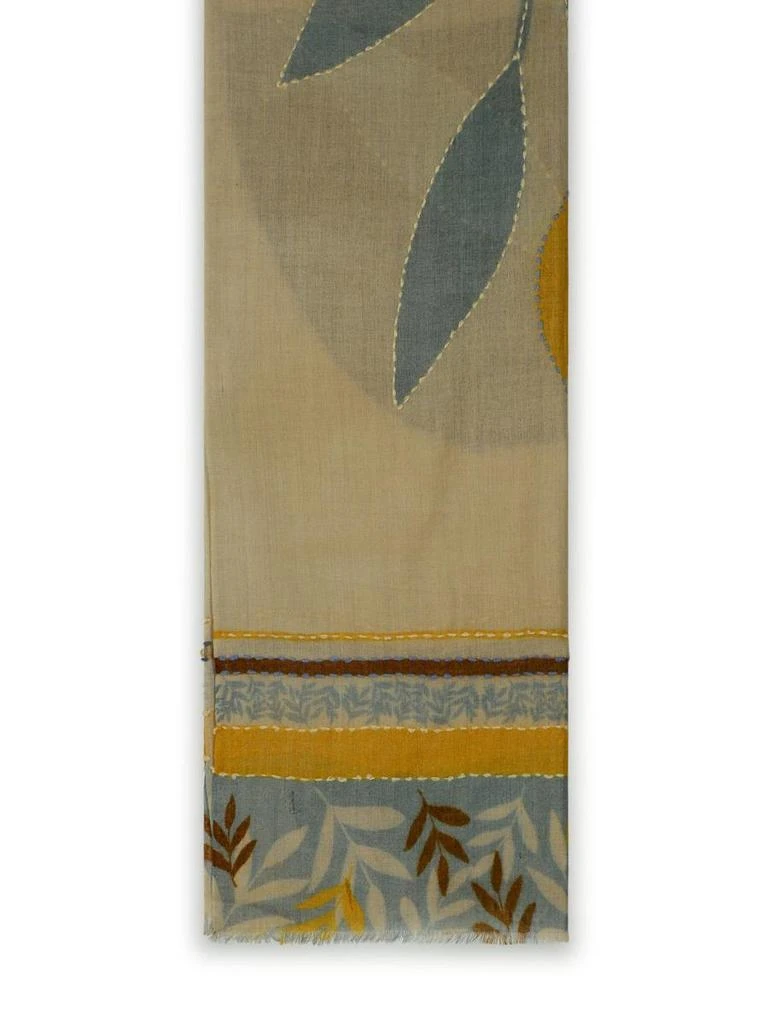 ALTEA Altea Beige Wool Scarf 2